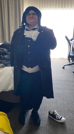 Jill in Sebastian Cosplay