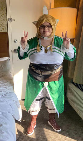 Jill in Leafa Cosplay